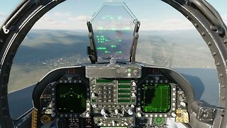 DCS World F/A-18 Training #11 - Sidewinder Missile