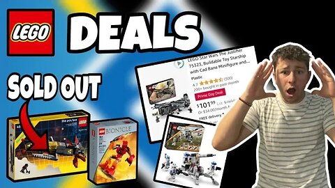 LEGO GWP's SOLD OUT | Insane Lego Amazon Prime Deals