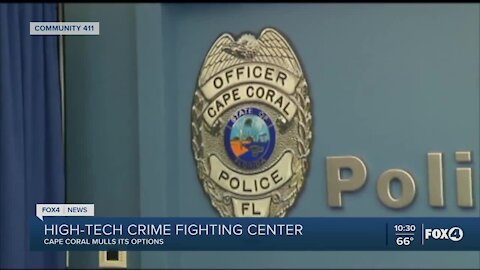 Cape Coral Police requesting $250,000 in state funding for real time crime center