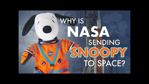 Snoopy is Going to Space on NASA's Artemis I Moon Mission