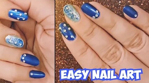 Easy nail art to do at home || Summer nail art designs for beginners| Mehsim Creations