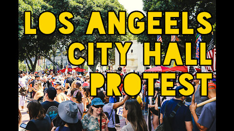 2,000 Patriots at City Hall Los Angeles