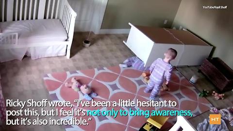 Toddler uses super strength to lift fallen dresser off twin brother | Hot Topics
