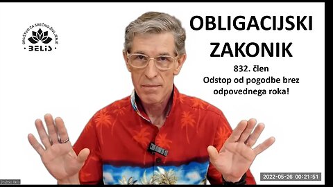 INDIGENSKI ODSTOP OD SPLOŠNE DRUŽBENE POGODBE JE SKLADEN Z 832. ČLENOM OBLIGACIJSKEGA ZAKONIKA RS