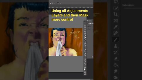 Adjustment Layers and their Masks #photoshoppainting #digitalart #drawing #painting #digitalarts
