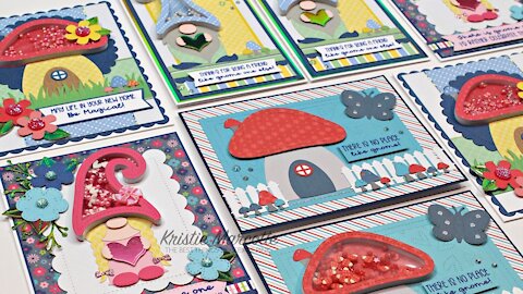 Queen & Company Gnomies - 8 cards 1 kit