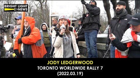 Jody Ledgerwood on Bill S233 - Toronto Worldwide Rally 7 Speech