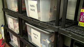 School opens food pantry to help feed hungry students