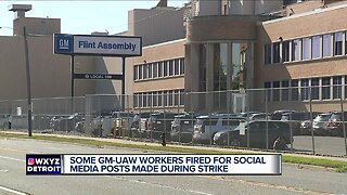 Some GM-UAW workers fired for social media posts made during strike