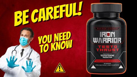 🔴 Iron Warrior Testo Thrust Reviews Canada - Does Iron Warrior Testo Thrust Really Work?