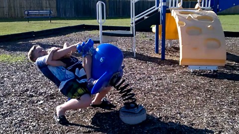 Epic Fail On The Playground With Little Sister