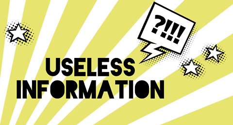 Useless Information, Vol. 1, Ep. 1, court, cabbage patch, Shakespeare, Cowabunga