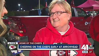 Early start for fans of Chiefs Kingdom