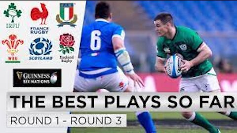 he Best Plays So Far! | 2021 Guinness Six Nations