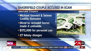 Bakersfield couple scams elderly woman out of over $150,000