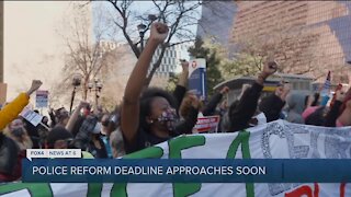 Police reform deadline looming