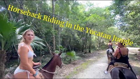 Horseback Riding in the Yucatán Jungle (El Rey Polo Club) - Ep. 58