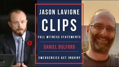 Daniel Bulford - Full Witness Statements