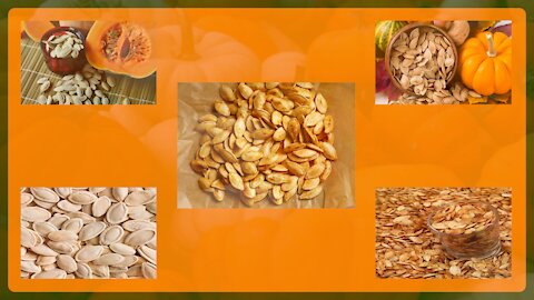 6. Pumpkin seeds Helps fight intestinal parasites (Cucurbita maxima)