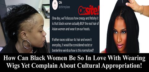 This Simple Post Proved How Insecure & Addicted To Weave That Black Women Truly Are!!!