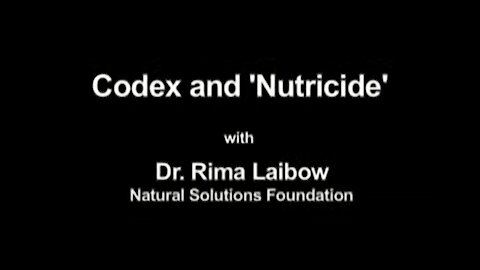 Codex Alimentarius - The End Of Healthy Food, Minerals and Vitamins vs Covid-19 see links