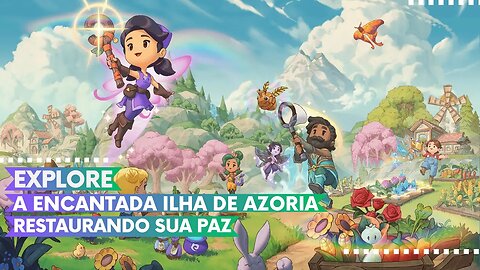 Fae Farm - Desenvolva seus Feitiços Especiais para Restaurar a Paz na Ilha encantada de Azoria