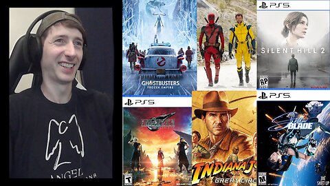 Trailer Reaction Roundup (Ghostbusters Frozen Empire/Deadpool/Indy/Final Fantasy VII/Silent Hill 2)