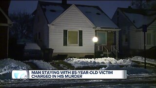 Man staying with 85-year-old victim charged in his murder