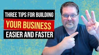 Home Business - Three Tips To Help YOU Build Exponentially Faster