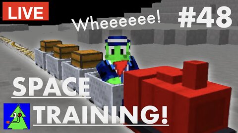 Well THAT Stronghold Was a Dud... - Modded Minecraft Live Stream - Ep48 Space Training Modpack Lets Play (Rumble Exclusive)