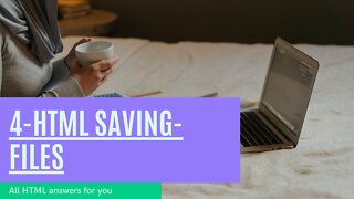 4-HTML Saving-Files