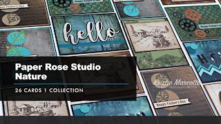 Paper Rose Studio | Nature | 26 cards 1 collection