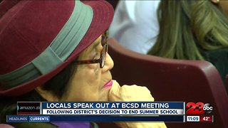 Locals speak out at BCSD meeting