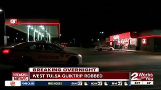 West Tulsa Quiktrip robbed near Southwest Boulevard