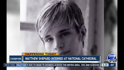 Matthew Shepard Interred at National Cathedral