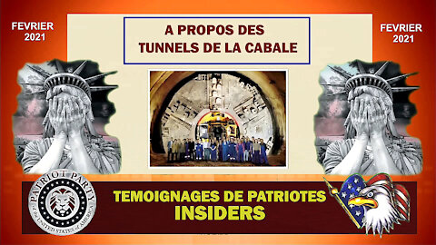 USA /Les Tunnels 01 (Dumbs) de la Cabale...Des "insiders" témoignent...02.2021 Lire descriptif (Hd 1080)