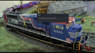 Honoring Veterans G Scale Freight Train