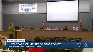 TUSD board tackling school crime reporting