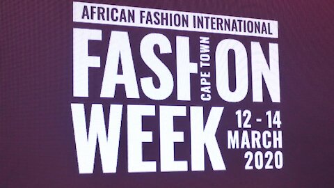 SOUTH AFRICA - Cape Town - Gavin Rajah couture dazzles at African Fashion International (Video) (U4T)