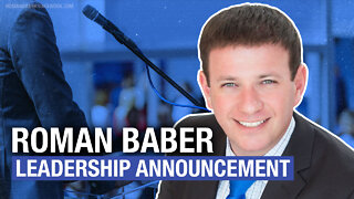 MPP Roman Baber hosts event to formally announce run for federal Conservative Party leadership
