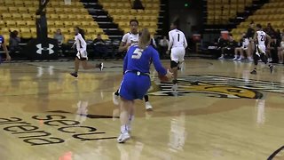 Towson University Coach Diane Richardson talks about women's hoops