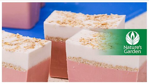 Breast Cancer Awareness Soap- Natures Garden