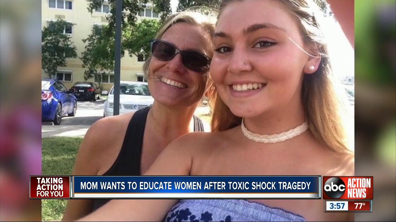 Mom on mission after daughter dies from toxic shock syndrome