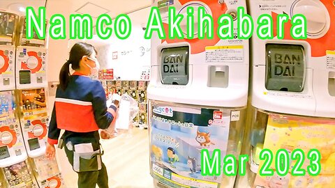 Namco Akihabara Arcade March 2023 Grand Open!【GoPro】namco秋葉原店 2023年3月1日(水)オープン！