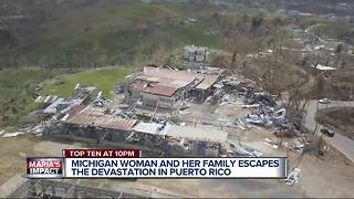 Michigan woman and family escapes devastation in Puerto Rico