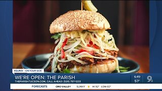 The Parish sells takeout meals