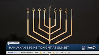 Hanukkah begins tonight at sunset