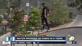 Mayor plans 50 new parks in 5 years