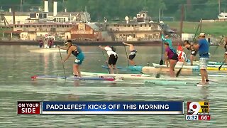 Paddlefest makes a splash in the Ohio River