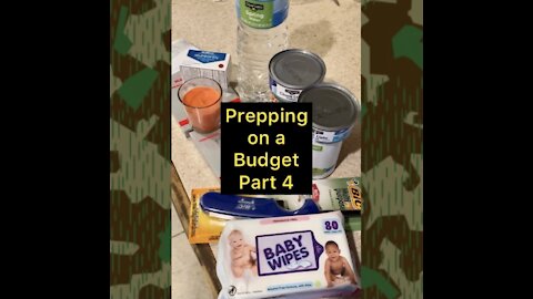 Prepping on a Budget Part 4